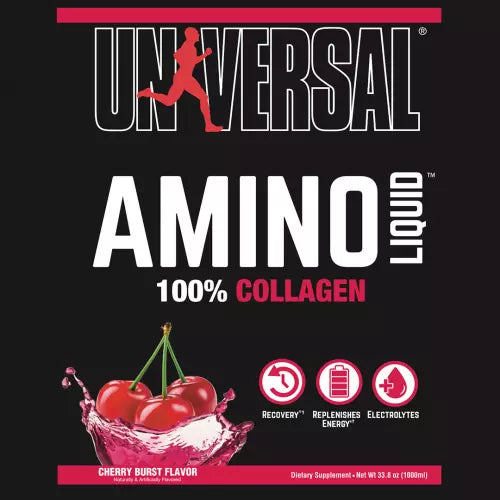 UNIVERSAL NUTRITION AMINO LIQUID (1000 ML, CHERRY BURST)