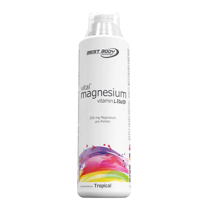 Best Body MAGNESIUM VITAMIN LIQUID - TROPICAL - 500 ML FLASCHE