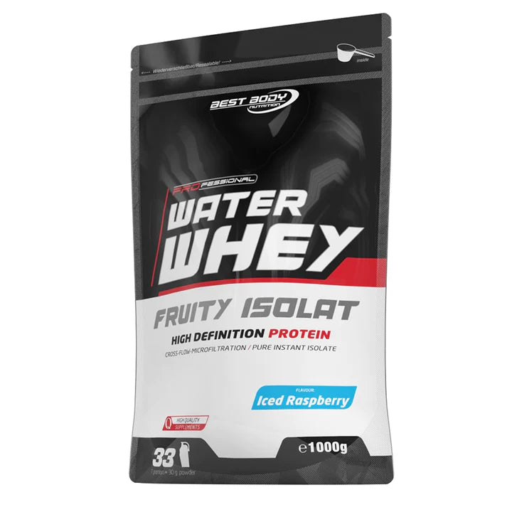 PROFESSIONAL WATER WHEY FRUITY ISOLAT - 1000 G ZIPP-BEUTEL