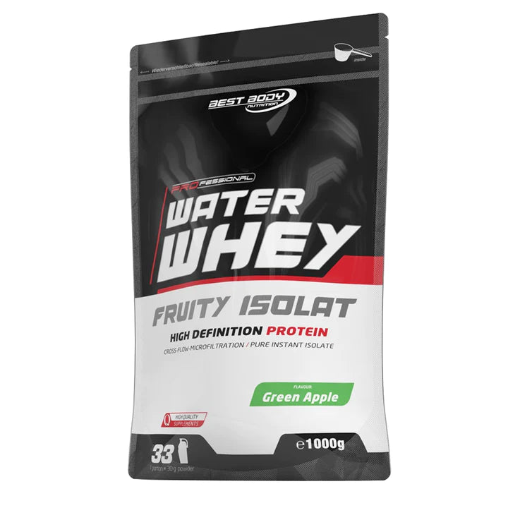 PROFESSIONAL WATER WHEY FRUITY ISOLAT - 1000 G ZIPP-BEUTEL