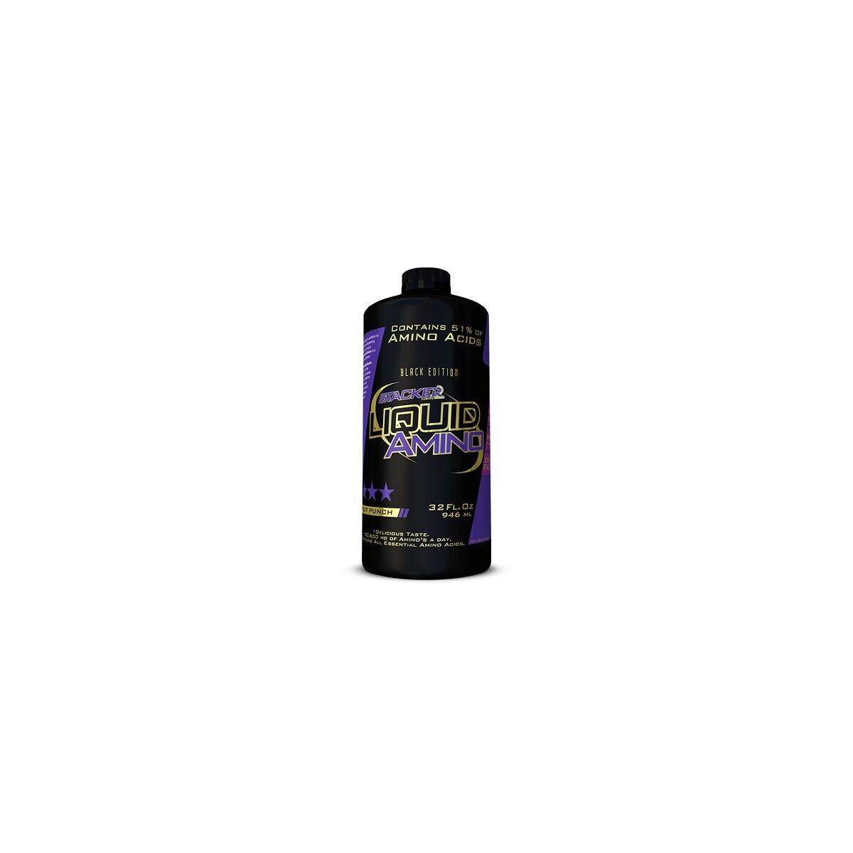 Stacker2 Amino Liquid, 946 ml Flasche, Fruit Punch
