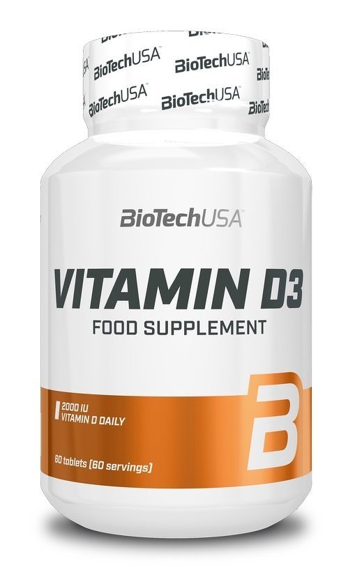 BiotechUSA Vitamin D3 60 Tabletten
