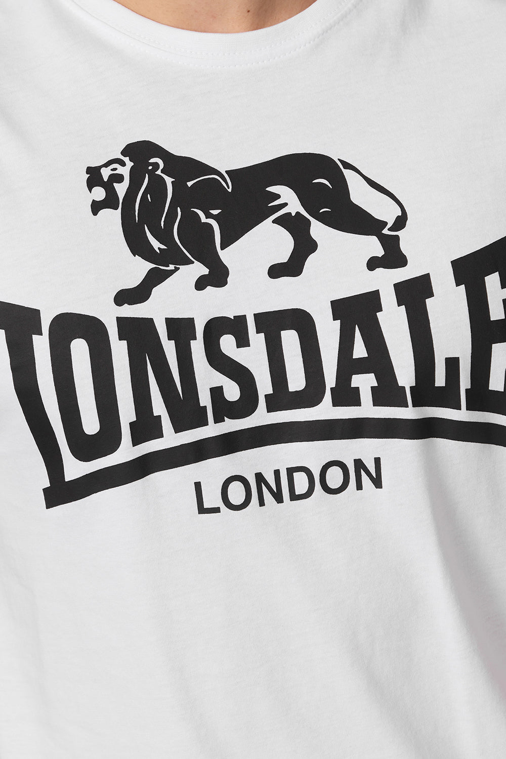 LONSDALE T-Shirt Herren LOGO GOTS