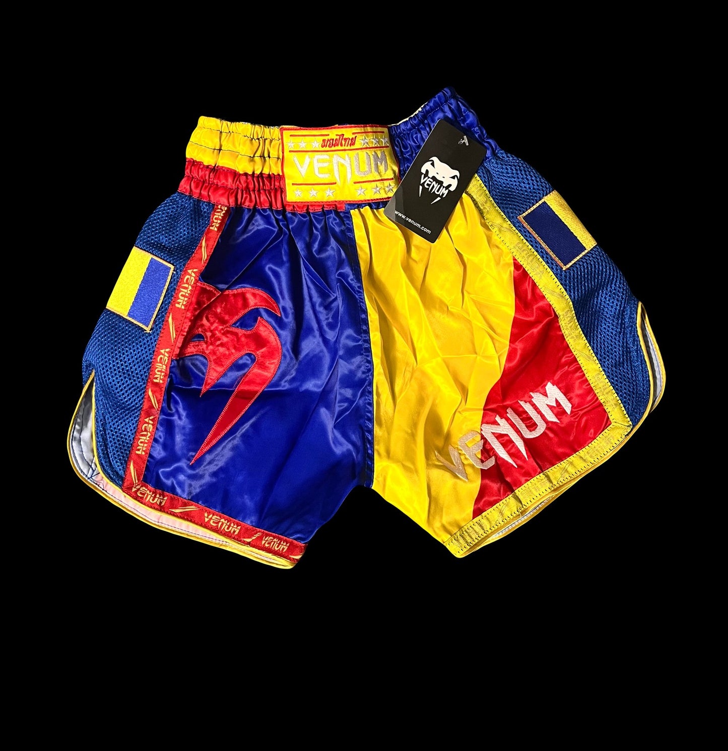 Venum Kick-Thai Shorts Rumanian Flag