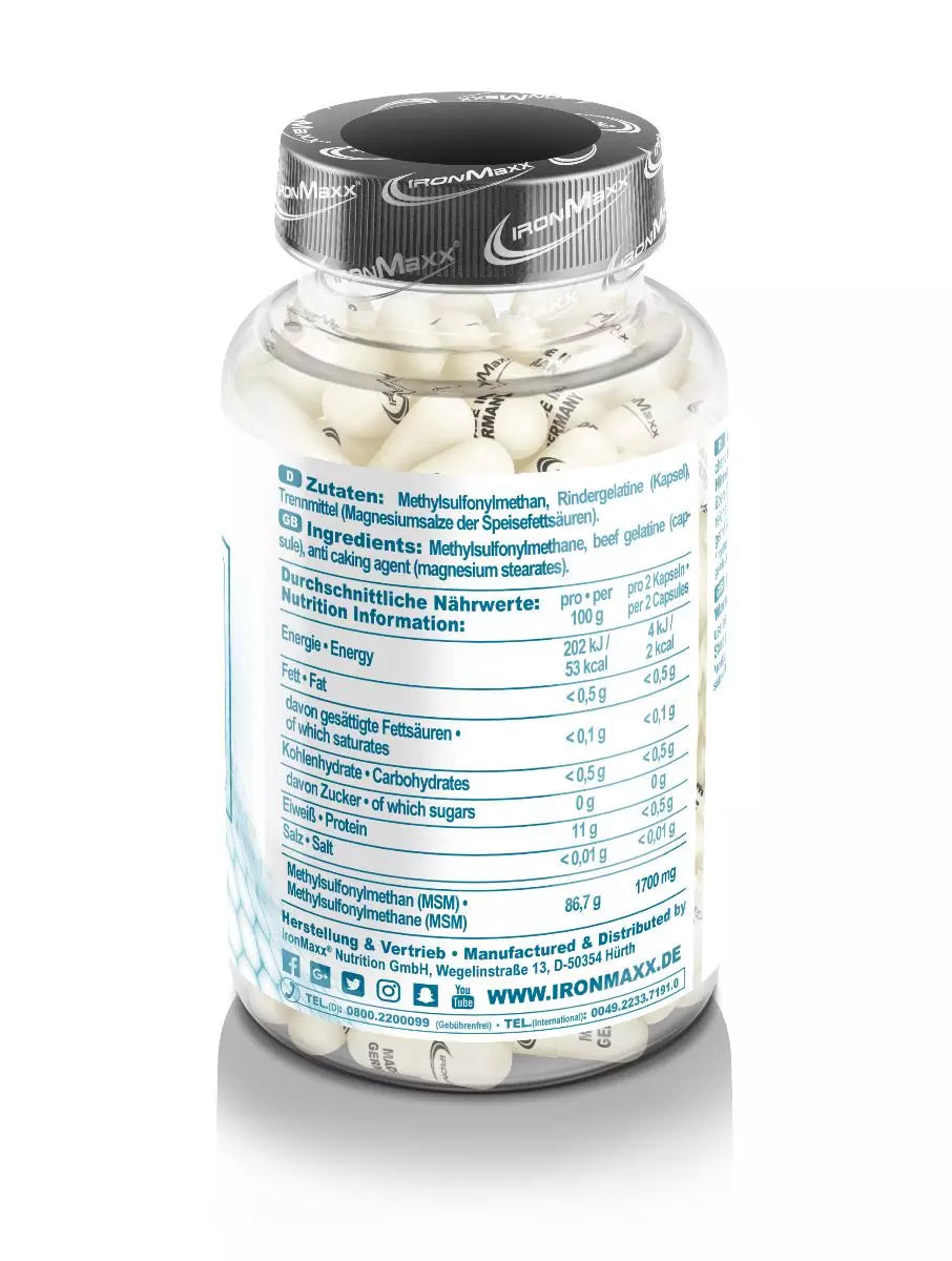MSM (130 Kapseln) KAPSELN MIT METHYLSULFONYLMETHAN