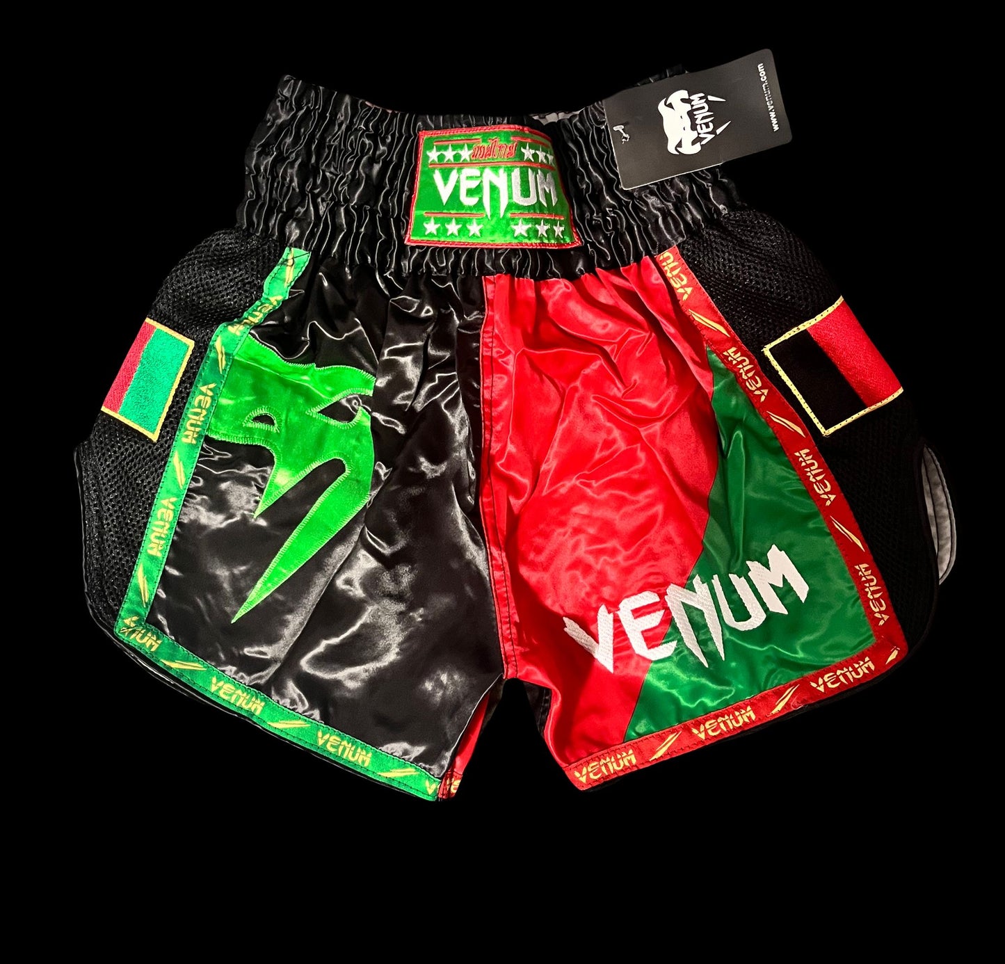 Venum Kick-Thai Shorts Afghanistan Flag