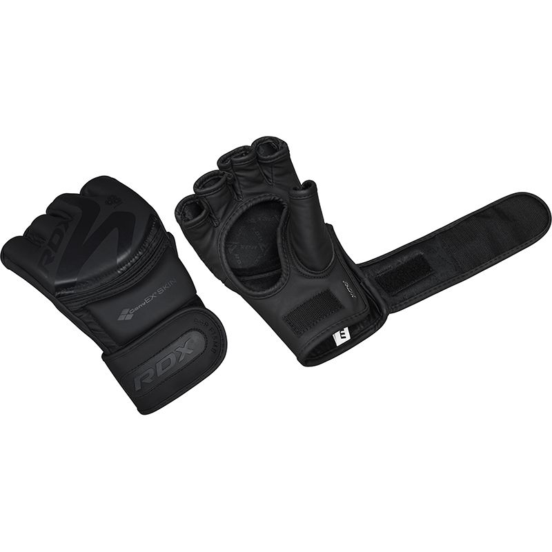 RDX F15 NOIR SCHWARZ MMA HANDSCHUHE