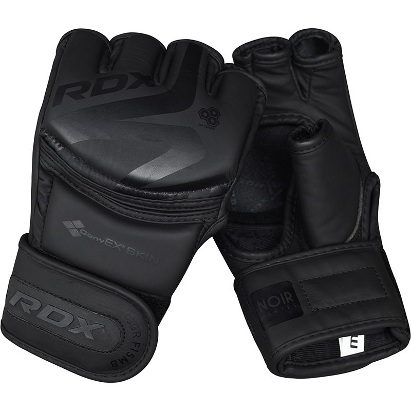 RDX F15 NOIR SCHWARZ MMA HANDSCHUHE