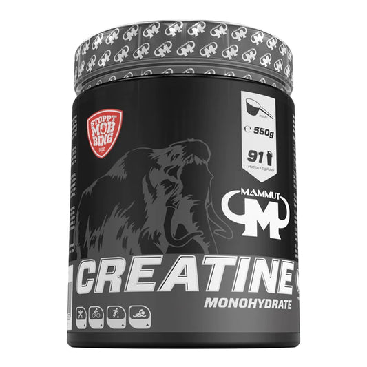 CREATINE MONOHYDRATE POWDER - 550 G DOSE