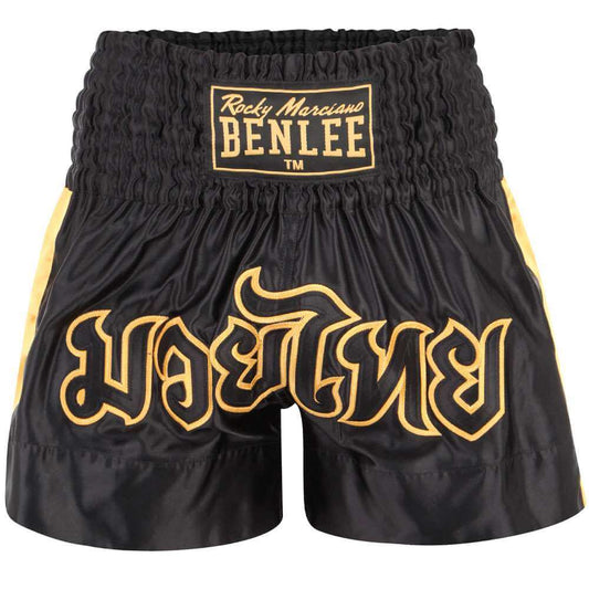 BENLEE Muay Thai Shorts | Black-Gold