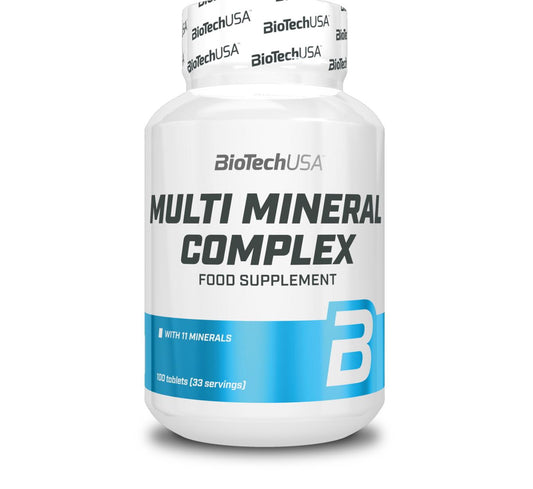 BioTech USA Multi Mineral Complex | 100 Tabletten