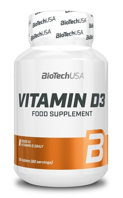 BiotechUSA Vitamin D3 60 Tabletten