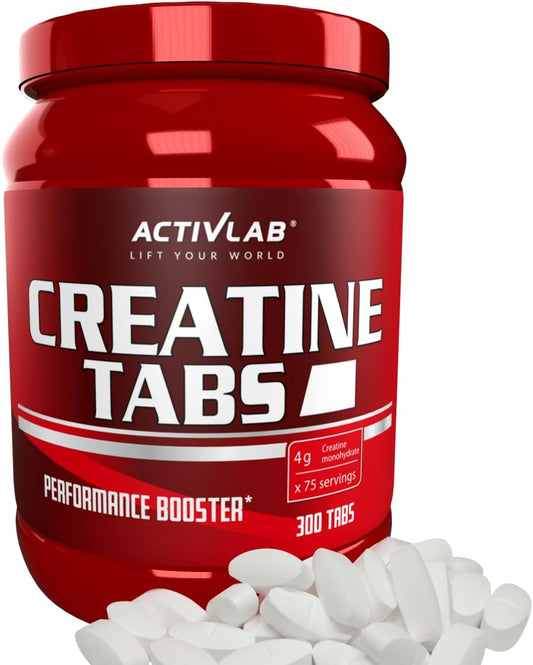 Activlab Creatine Tabs | Kreatin Monohydrat 4000 mg | 300 Tabletten
