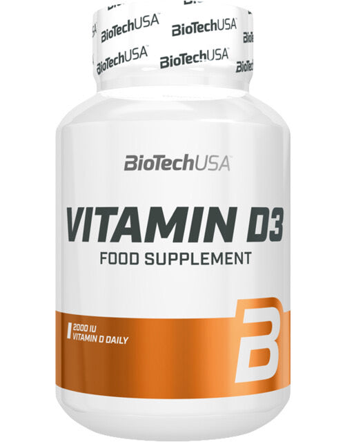 BioTech USA Vitamin D3 | 120 Tabletten