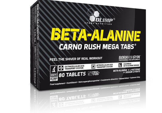 Olimp Beta-Alanine Carno Rush Mega Tabs, 80 Tabletten