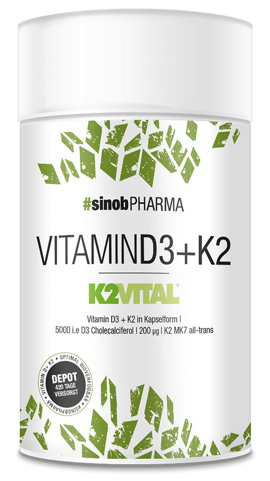 #sinobPharma Vitamin D3+K2