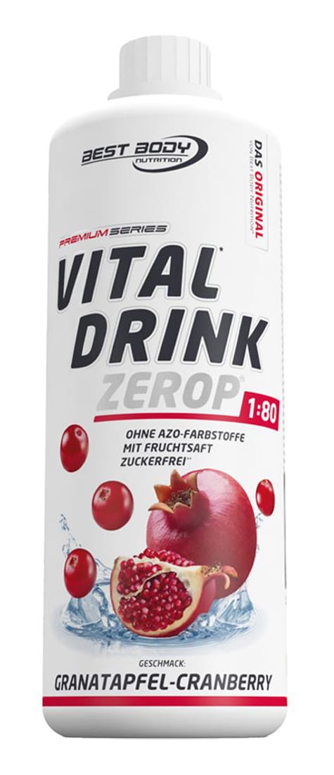 Best Body Nutrition Vital Drink Zerop - 1000 ml