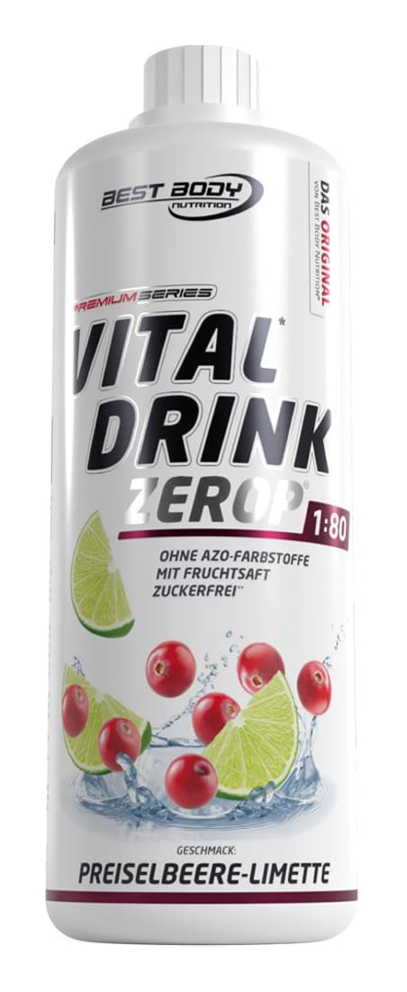Best Body Nutrition Vital Drink Zerop - 1000 ml