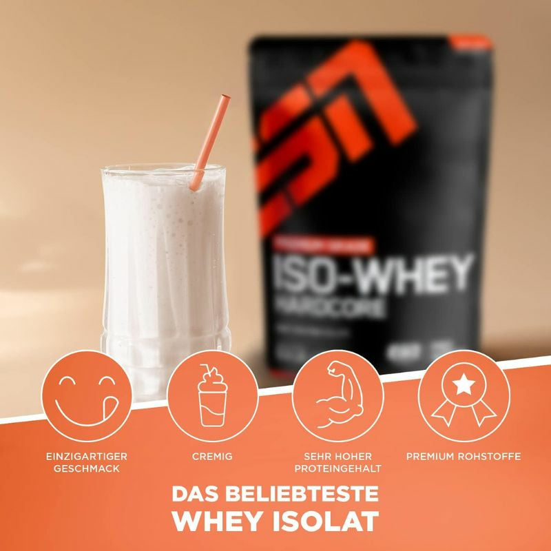 ESN Iso-Whey Hardcore 2500g