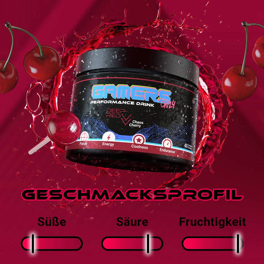 Gamers ONLY Performance Drink Dark Divine Dragonfruit